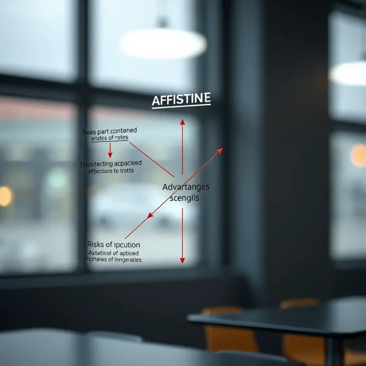 Diagram illustrating the advantages and risks of using Quotex signals for trading