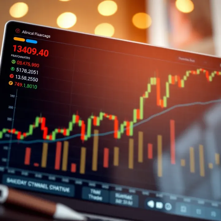 Graph illustrating various trading tools and their impact on market analysis